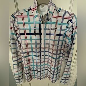 San Soleil Quarter zip with SPF 50!